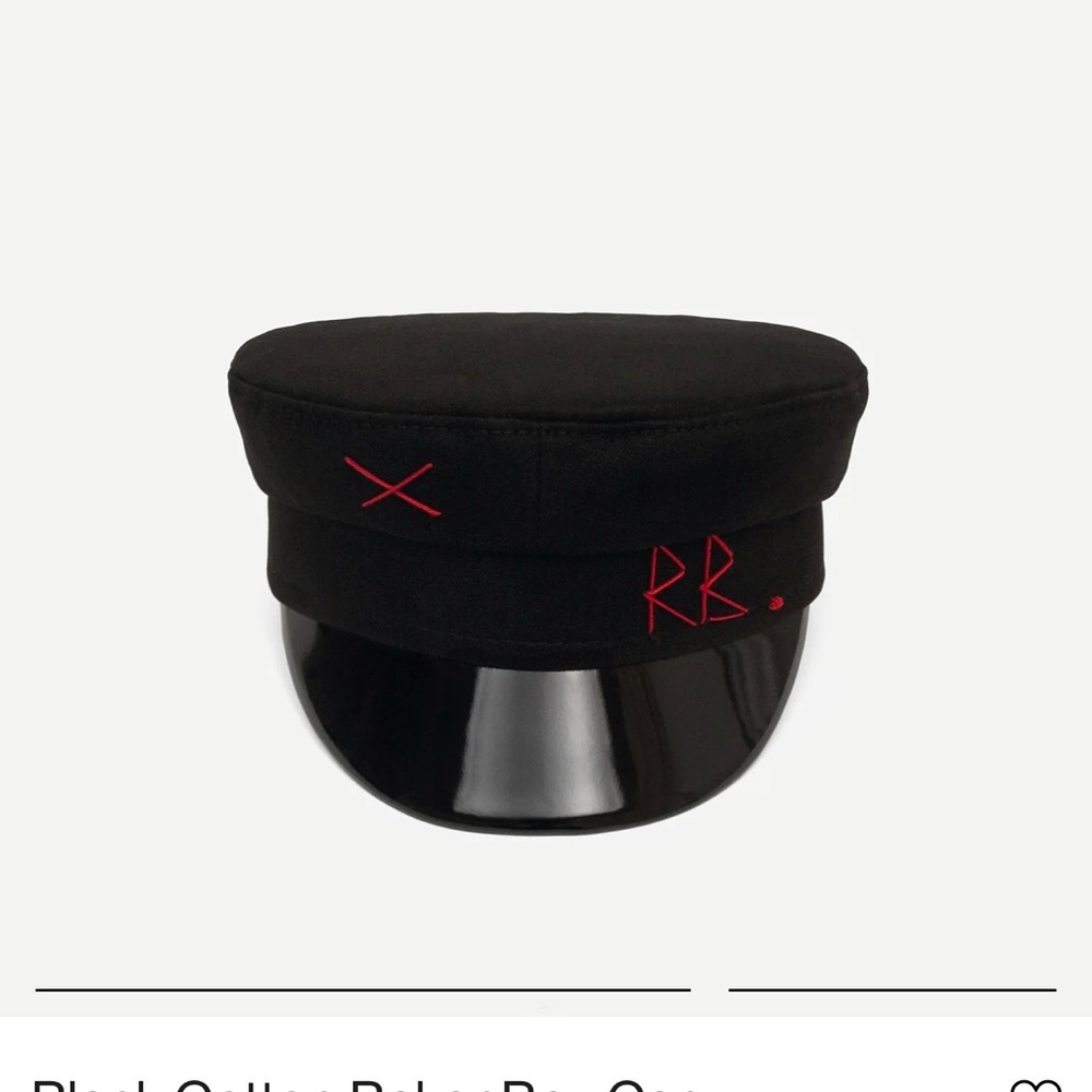 Black Sailor Cap